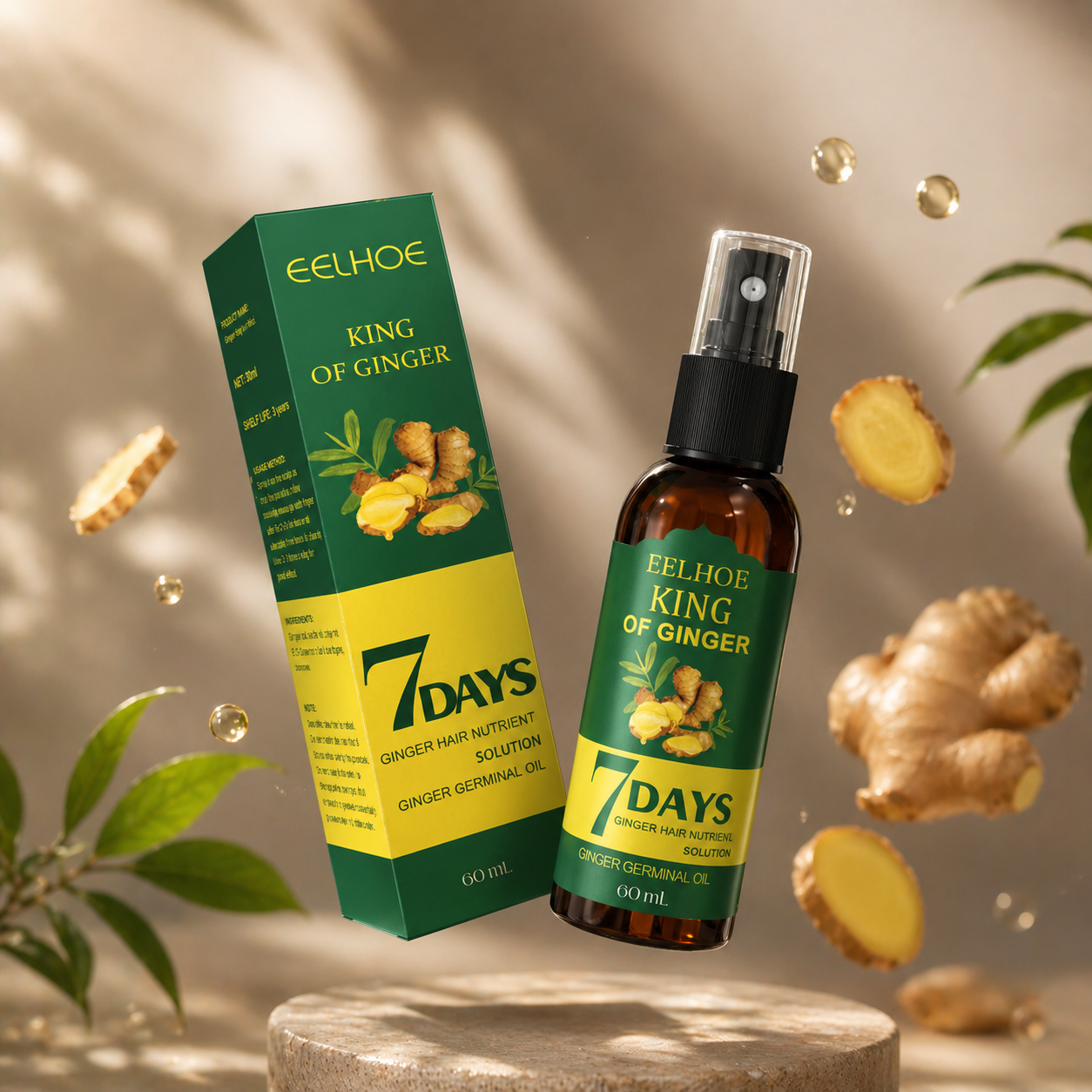 King Of Ginger: Crecimiento Capilar en 7 Días